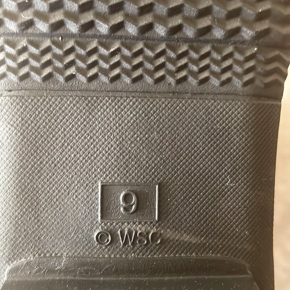 CHOOKA Classic Mid Calf Racer Herringbone Rain Boot Size 9 - Picture 9 of 10